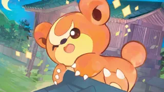 Teddiursa op een Pokémonkaart