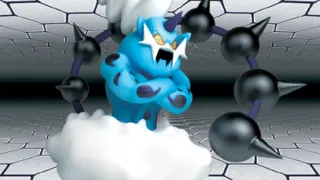 Thundurus zoals afgebeeld op zijn oudste kaart