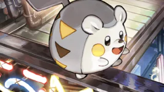 Togedemaru zoals afgebeeld op zijn nieuwste kaart
