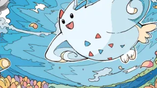 Togekiss op een Pokémonkaart