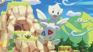 Togetic op een Pokémonkaart