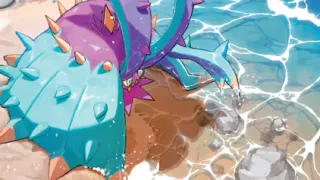 Toxapex op een Pokémonkaart