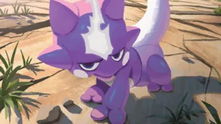Toxel op een Pokémonkaart