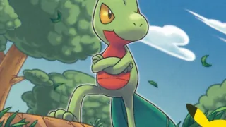 Treecko op een Pokémonkaart