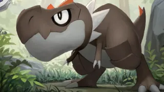 Tyrunt op een Pokémonkaart