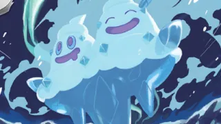 Vanilluxe op een Pokémonkaart