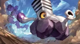 Varoom op een Pokémonkaart