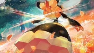 Vespiquen op een Pokémonkaart