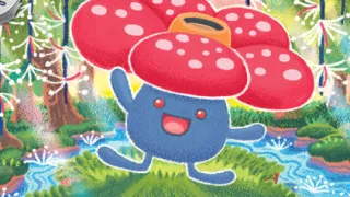 Vileplume op een Pokémonkaart