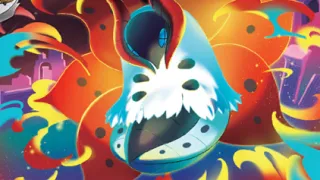 Volcarona op een Pokémonkaart