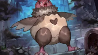 Vullaby op een Pokémonkaart