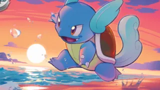 Wartortle op een Pokémonkaart