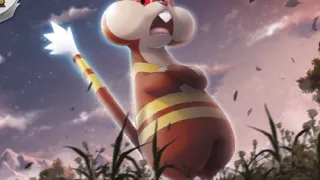 Watchog op een Pokémonkaart
