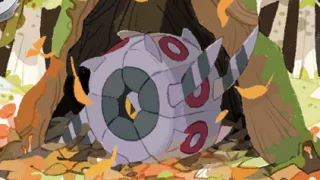 Whirlipede op een Pokémonkaart
