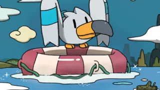 Wingull op een Pokémonkaart