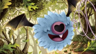 Woobat op een Pokémonkaart