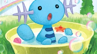Wooper op een Pokémonkaart