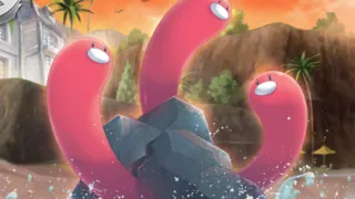 Wugtrio op een Pokémonkaart