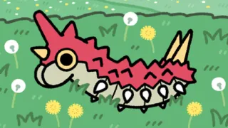 Wurmple op een Pokémonkaart