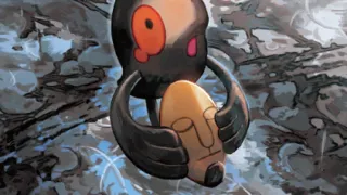 Yamask op een Pokémonkaart