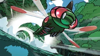 Yanmega op een Pokémonkaart