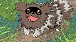 Zigzagoon op een Pokémonkaart