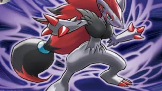 Zoroark zoals afgebeeld op zijn oudste kaart