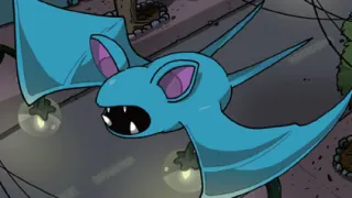 Zubat op een Pokémonkaart