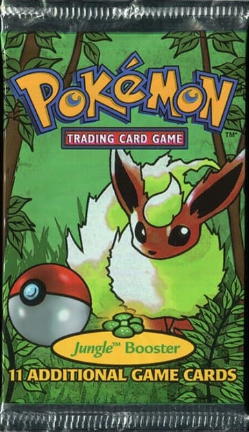 Boosterpack van de Pokémon-set Jungle