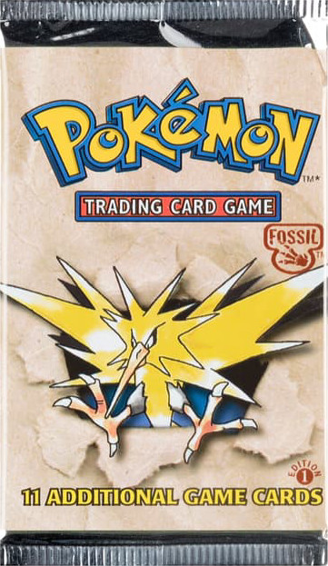 Boosterpack van de Pokémon-set Fossil