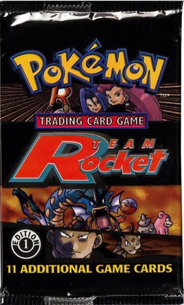 Boosterpack van de Pokémon-set Team Rocket