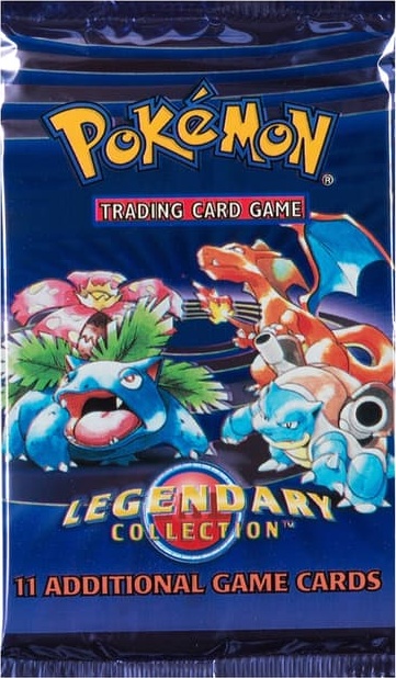 Boosterpack van de Pokémon-set Legendary Collection