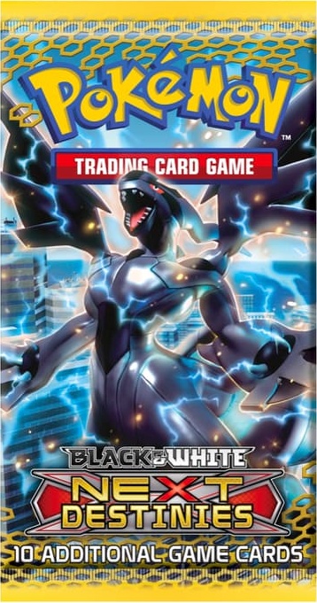 Boosterpack van de Pokémon-set Next Destinies