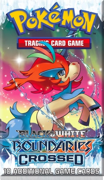 Boosterpack van de Pokémon-set Boundaries Crossed