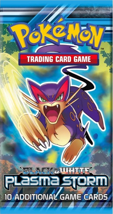 Boosterpack van de Pokémon-set Plasma Storm