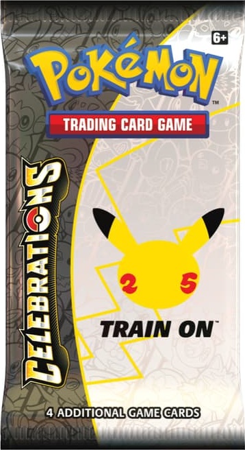 Boosterpack van de Pokémon-set Celebrations