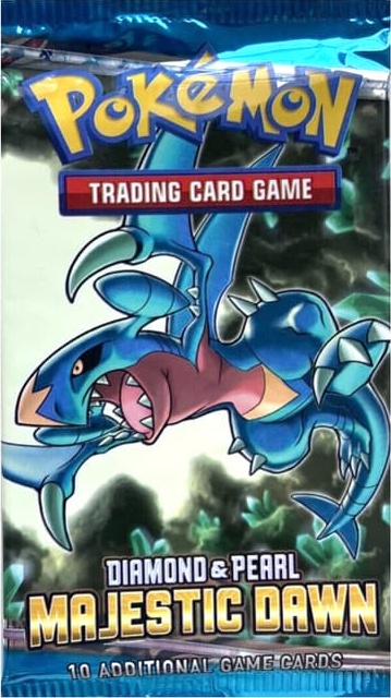 Boosterpack van de Pokémon-set Majestic Dawn