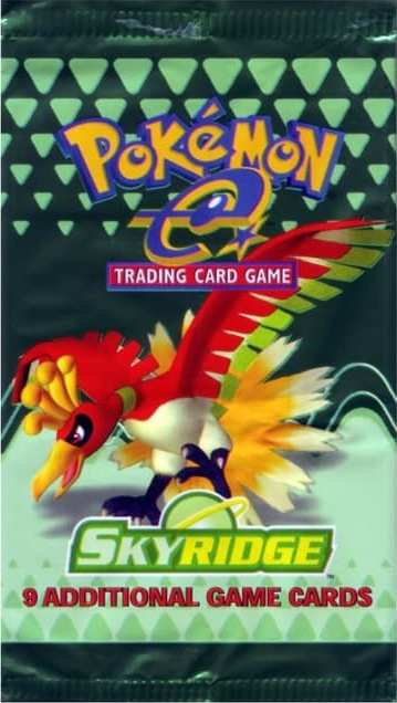 Boosterpack van de Pokémon-set Skyridge