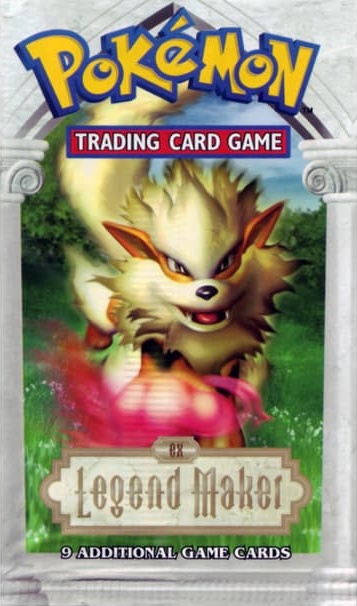 Boosterpack van de Pokémon-set Legend Maker