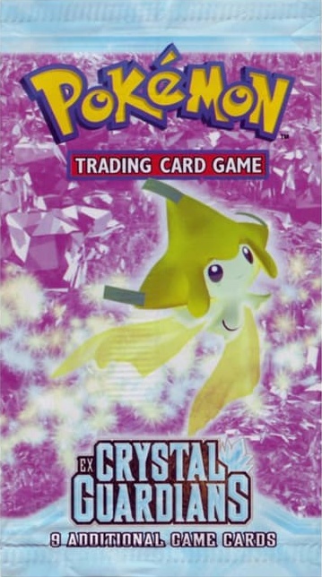 Boosterpack van de Pokémon-set Crystal Guardians