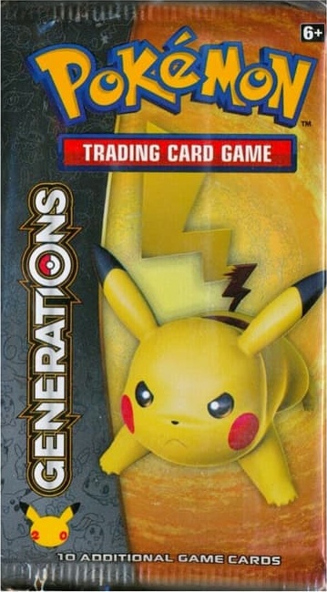 Boosterpack van de Pokémon-set Generations