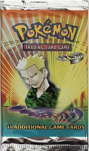 Boosterpack van de Pokémon-set Gym Heroes