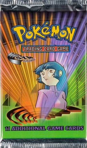 Boosterpack van de Pokémon-set Gym Challenge