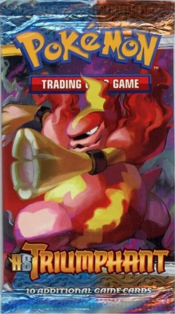 Boosterpack van de Pokémon-set HS—Triumphant