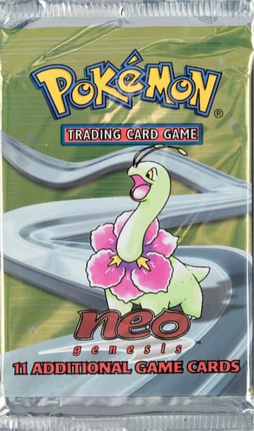 Boosterpack van de Pokémon-set Neo Genesis