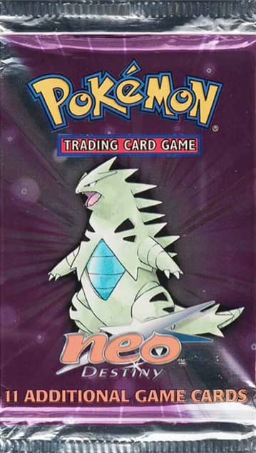 Boosterpack uit de Pokémon-serie Neo