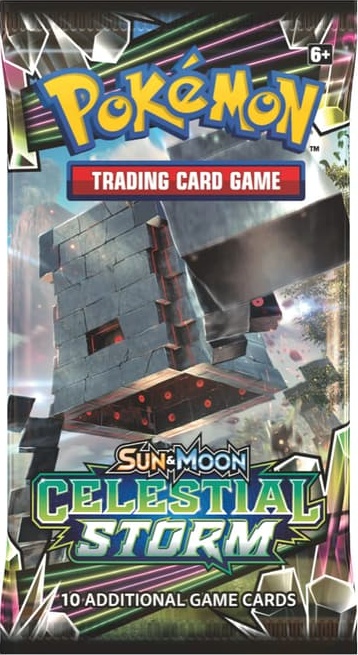 Boosterpack van de Pokémon-set Celestial Storm