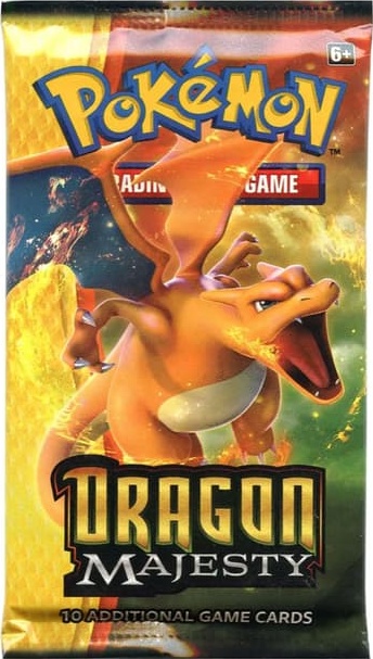 Boosterpack van de Pokémon-set Dragon Majesty