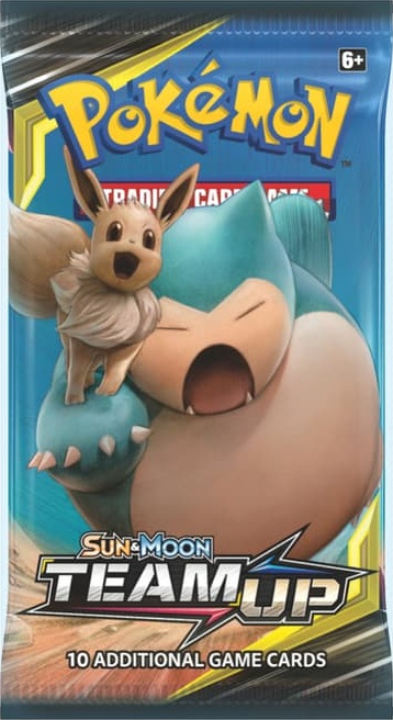 Boosterpack van de Pokémon-set Team Up