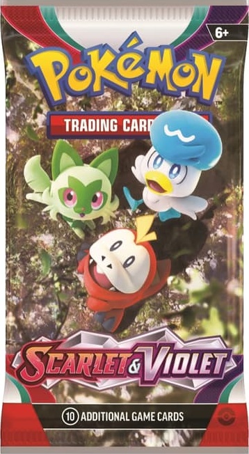 Boosterpack van de Pokémon-set Scarlet & Violet